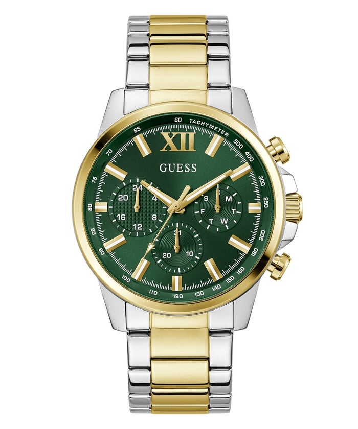 GUESS Mens 2-Tone Multi-function Watch Men's Watch, GW0900G5
