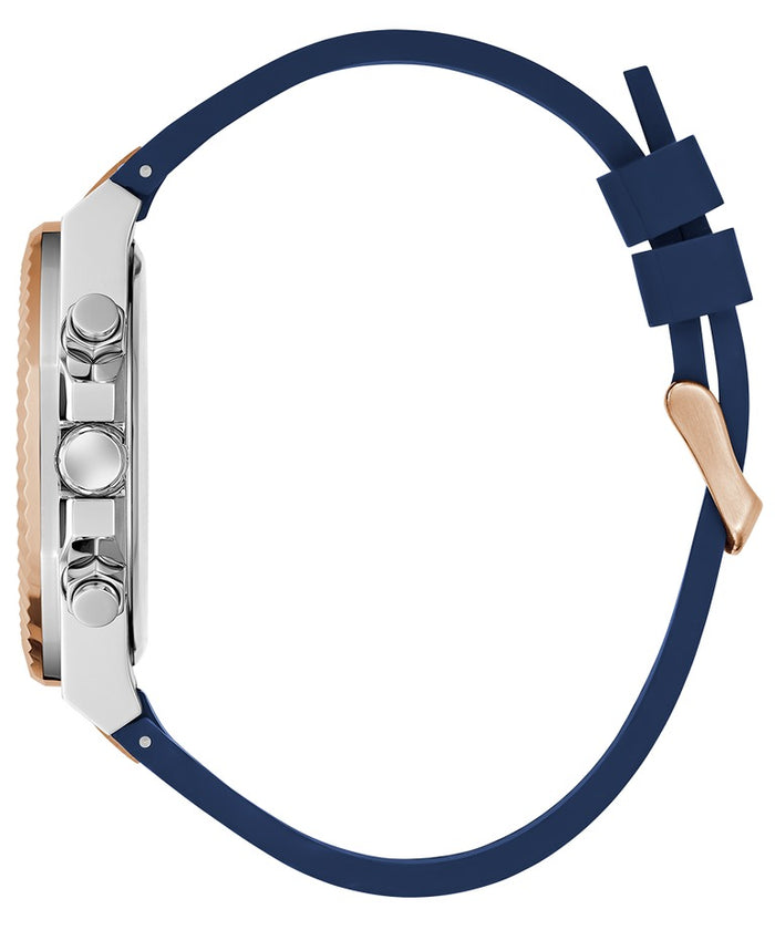 GUESS Mens Blue 2-Tone Multi-function Watch Men's Watch, GW0791G2