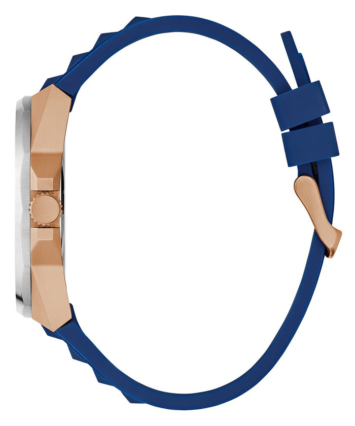 GUESS Mens Blue 2-Tone Multi-function Watch Men's Watch, GW0799G2