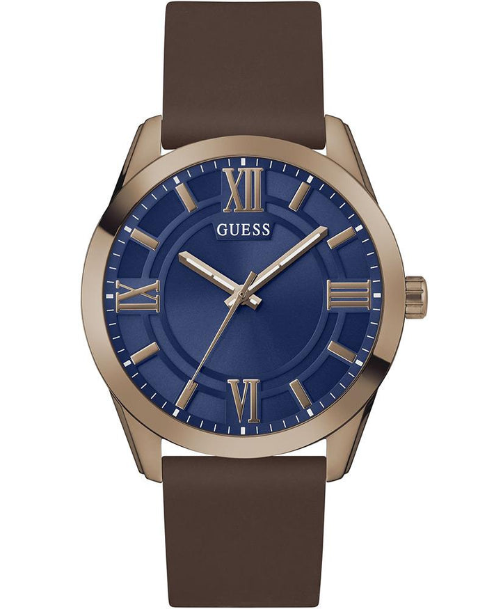 GUESS Mens Brown Coffee Analog Watch Men's Watch, GW0894G3