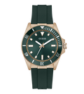 Guess Quartz Green Dial Analog Stainless Steel Men's Watch, GW0969G5