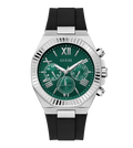 Guess Quartz Green Dial Analog Stainless Steel Men's Watch, GW1011G1