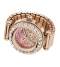 Guess Quartz Pink Dial Analog Stainless Steel Women's Watch, GW1022L4