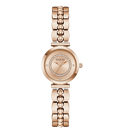 Guess Quartz Rose Gold Dial Analog Stainless Steel Women's Watch, GW0994L4