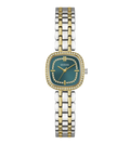 Guess Quartz Teal Dial Analog Stainless Steel Women's Watch, GW1018L6