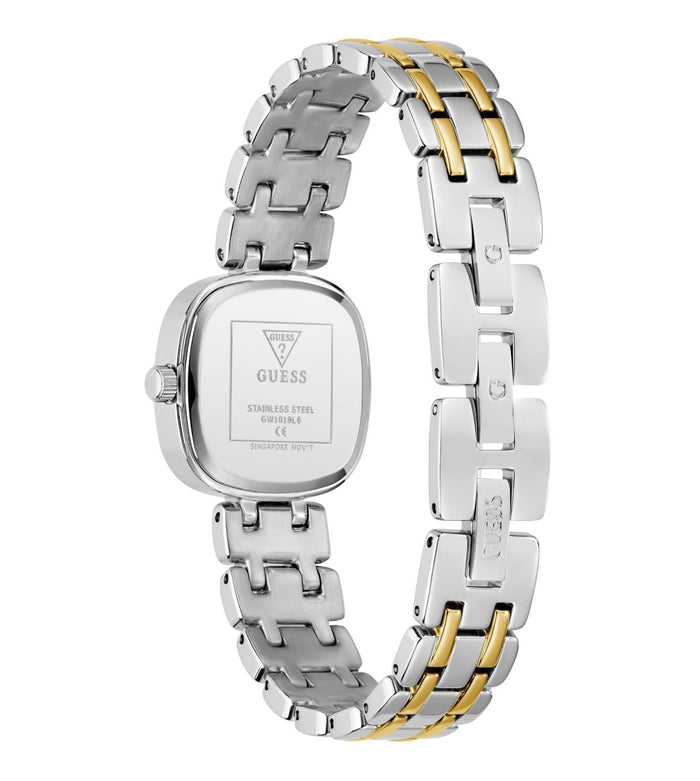 Guess Quartz Teal Dial Analog Stainless Steel Women's Watch, GW1018L6