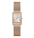 Guess Quartz White Dial Analog Stainless Steel Women's Watch, GW0997L3