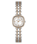 Guess Quartz White Dial Analog Stainless Steel Women's Watch, GW1018L5
