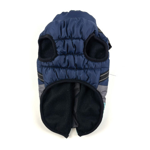 Happy Pet Blue Trio Harness Jacket | Warm Dog Coat