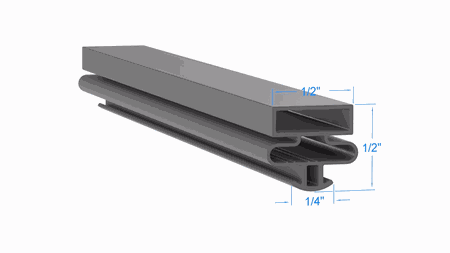 HDDOR2011 Randell PART# INGSK2011 by Strivide 26-1/8 x 57-7/8 Compatible with Randell INGSK2011