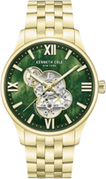 Kenneth Cole Aurora Stainless Steel Skeleton Automatic Men's Watch, KCWGY0089105MN