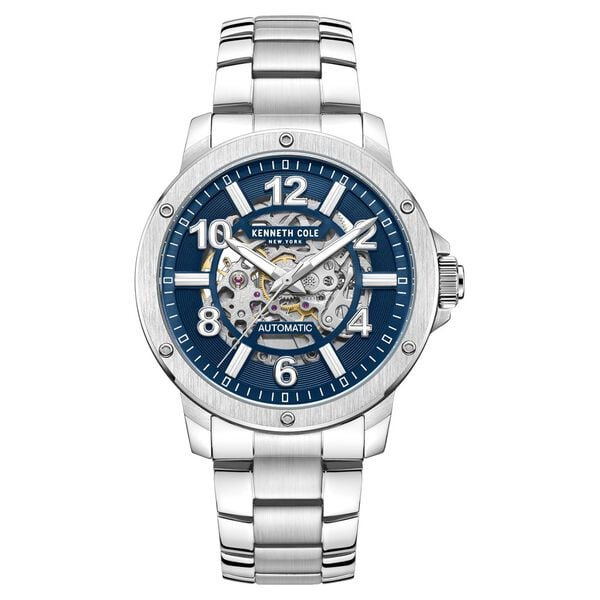 Kenneth Cole Blue Dial Automatic Men's Watch, KCWGL0013102MN