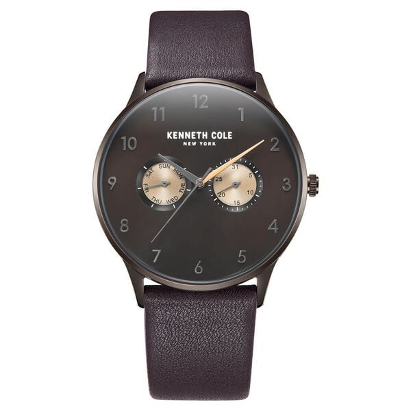 Kenneth Cole Multifunction Brown Dial Men's Watch, KCWGF2221302MN
