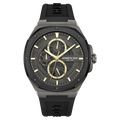Kenneth Cole Multifunction Grey Dial Silicone Strap Men's Watch, KCWGQ0047202MN