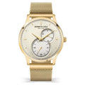 Kenneth Cole Quartz Analog Champagne Dial Stainless Steel Strap Men's Watch, KCWGK2125202MN