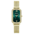 Kenneth Cole Quartz Analog Green Dial Golden Colour Stainless Steel Strap Women's Watch, KCWLG0065802LD