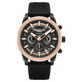 Kenneth Cole Quartz Multifunction Black Dial Black Colour Silicone Strap Men's Watch, KCWGO0067702MN
