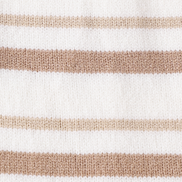 Knitted Stripe Romper