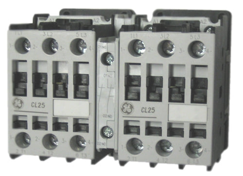GE LAR25AS 3 pole UL/CE IEC rated reversing contactor