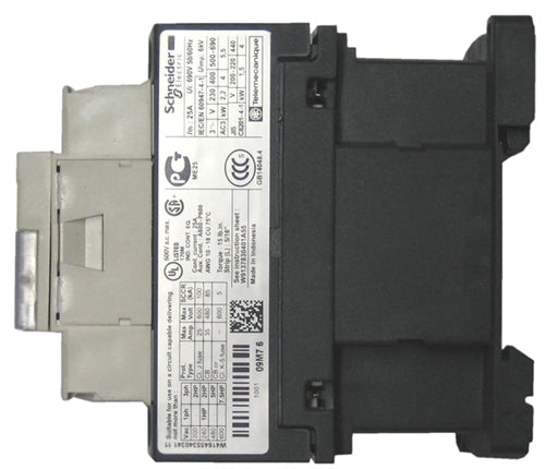 Schneider Electric LC1D09G7 3 pole contactor