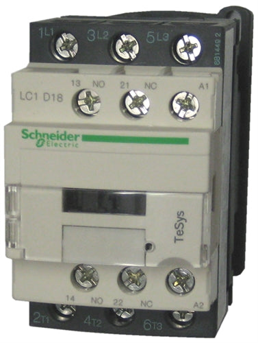Schneider Electric LC1D18W7 3 pole contactor
