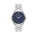 Michael Kors Lenox Quartz Blue Dial Analog Stainless Steel Men's Watch, MK9227