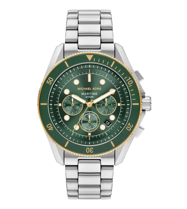 Michael Kors Maritime Silver Men's Watch, MK9215
