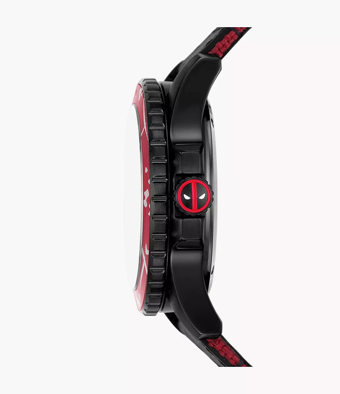 Marvel x Fossil Limited Edition DEADPOOL Automatic Men's Watch, LE1196SET