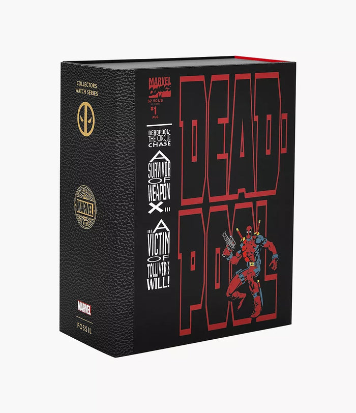 Marvel x Fossil Limited Edition DEADPOOL Automatic Men's Watch, LE1196SET