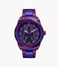 Marvel x Fossil Limited-Edition Galactus Quartz Three-Hand Men's Watch, LE1211SET
