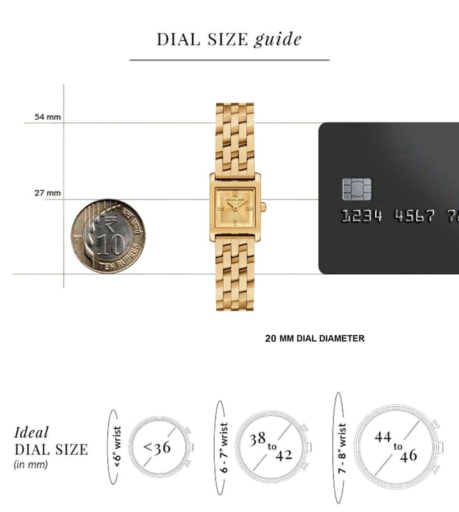 Michael Kors Micro Georgie Gold-Tone Women's Watch, MK4931