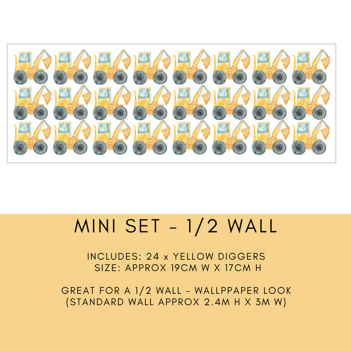 Mini Yellow Digger Packs