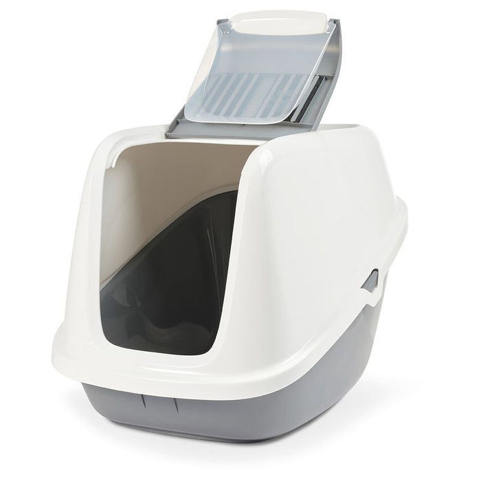 NESTOR JUMBO HOODED CAT LITTER PAN 66CM