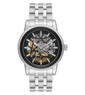 Michael Kors Oversized Hutton Silver-Tone Men's Watch, MKO1076