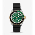 Michael Kors Oversized Maritime Silicone Men's Watch, MK9158