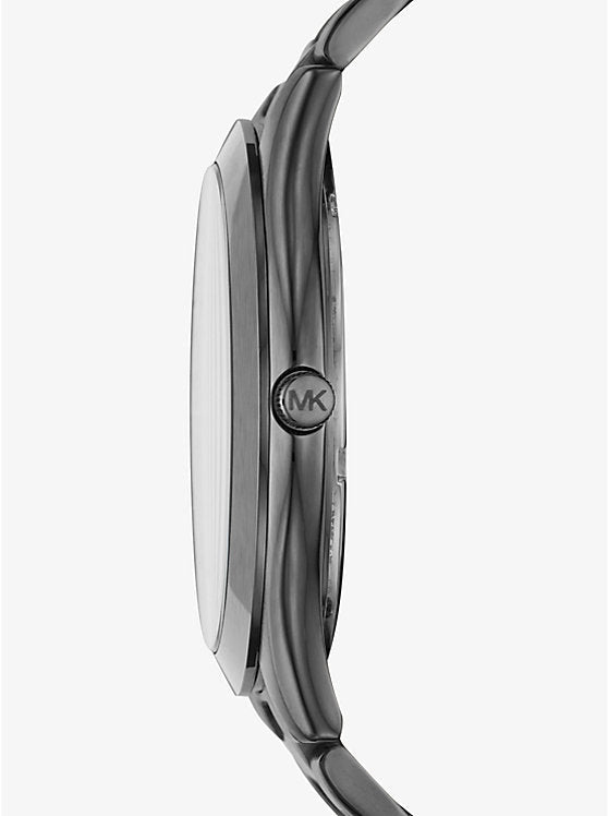 Michael Kors Oversized Slim Runway Gunmetal Men's Watch, MK1044