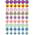 Personalised Halloween Teacher Stickers – 48 Pack