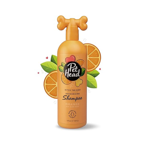 Pet Head | Ditch The Dirt Orange Scented Deep Cleansing Shampoo for Dogs - 300ml
