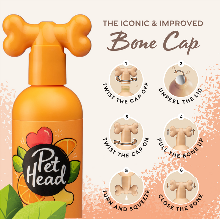 Pet Head | Ditch The Dirt Orange Scented Deep Cleansing Shampoo for Dogs - 300ml