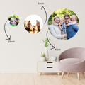 Photo Wall Decal Set – Round | 40cm, 24cm & 15cm