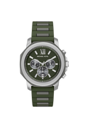 Michael Kors Prescott Silver Quartz Men's Watch, MK9263