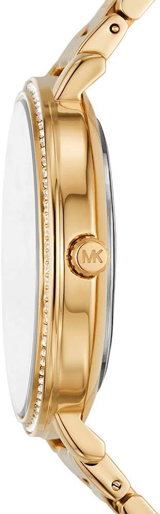 Michael Kors Pyper Gold Tone Black Dial Women's Watch, MK4916