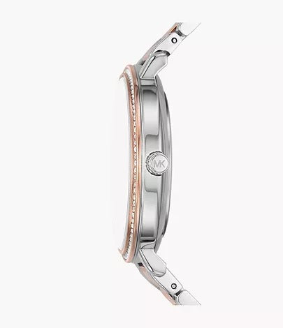 Michael Kors Pyper Three-Hand Two-Tone Stainless Steel Women's Watch, MK4920