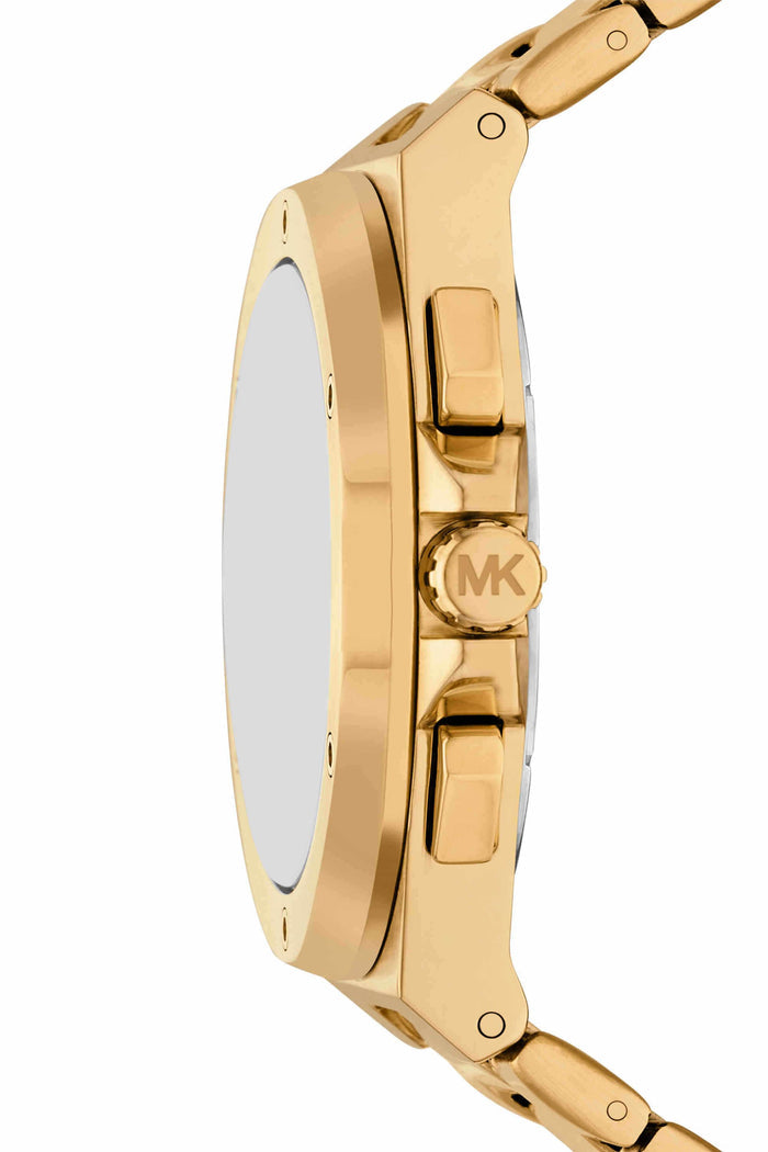 Michael Kors Quartz Black Dial Chronograph Stainless Steel Men's Watch, MKO1236