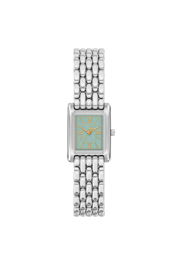 Michael Kors Quartz Blue Dial Analog Stainless Steel Women's Watch, MK7611