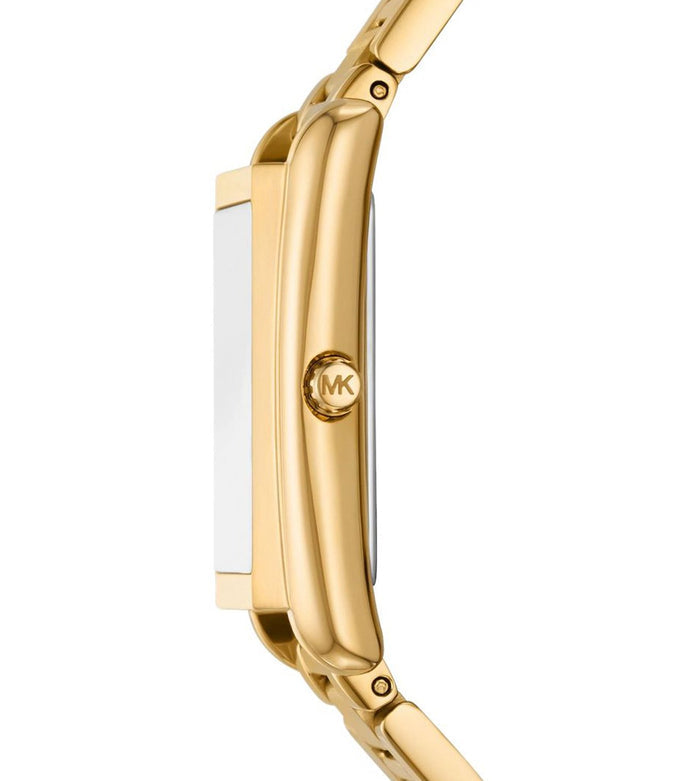 Michael Kors Quartz Gold Dial Analog Stainless Steel Women's Watch, MK4904