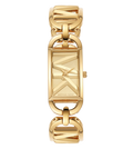 Michael Kors Quartz Gold Dial Analog Stainless Steel Women's Watch, MK7406