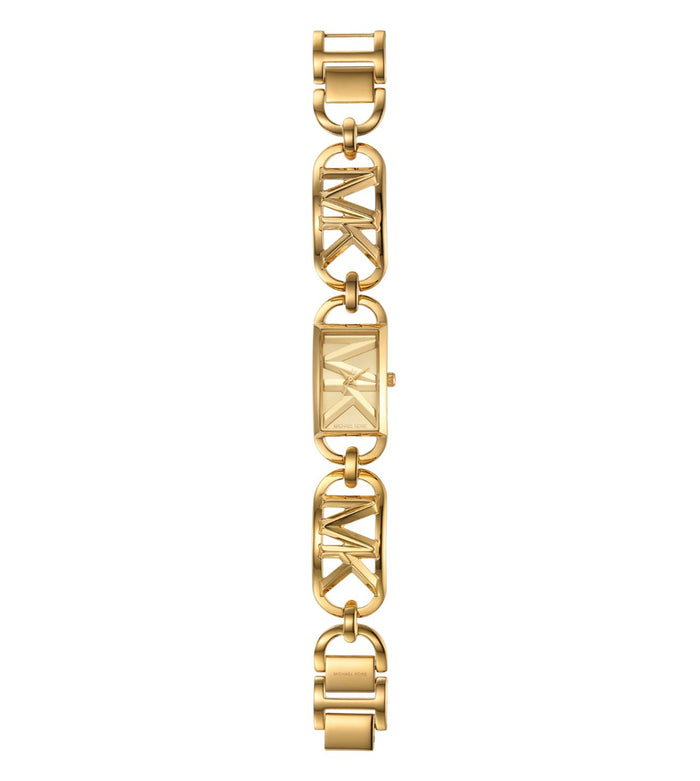 Michael Kors Quartz Gold Dial Analog Stainless Steel Women's Watch, MK7406