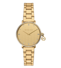 Michael Kors Quartz Gold Dial Analog Stainless Steel Women's Watch, MK7572