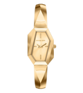 Michael Kors Quartz Gold Dial Analog Stainless Steel Women's Watch, MK7589